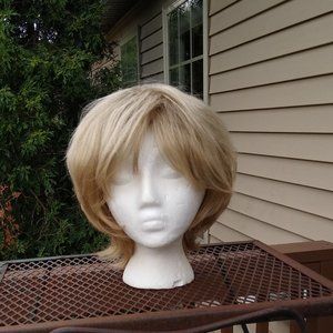 Womens Long Layered Blonde Wig